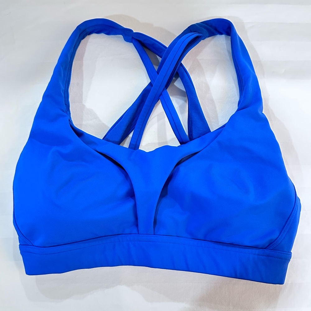 lululemon athletica Vibrant Blue Sports Bra